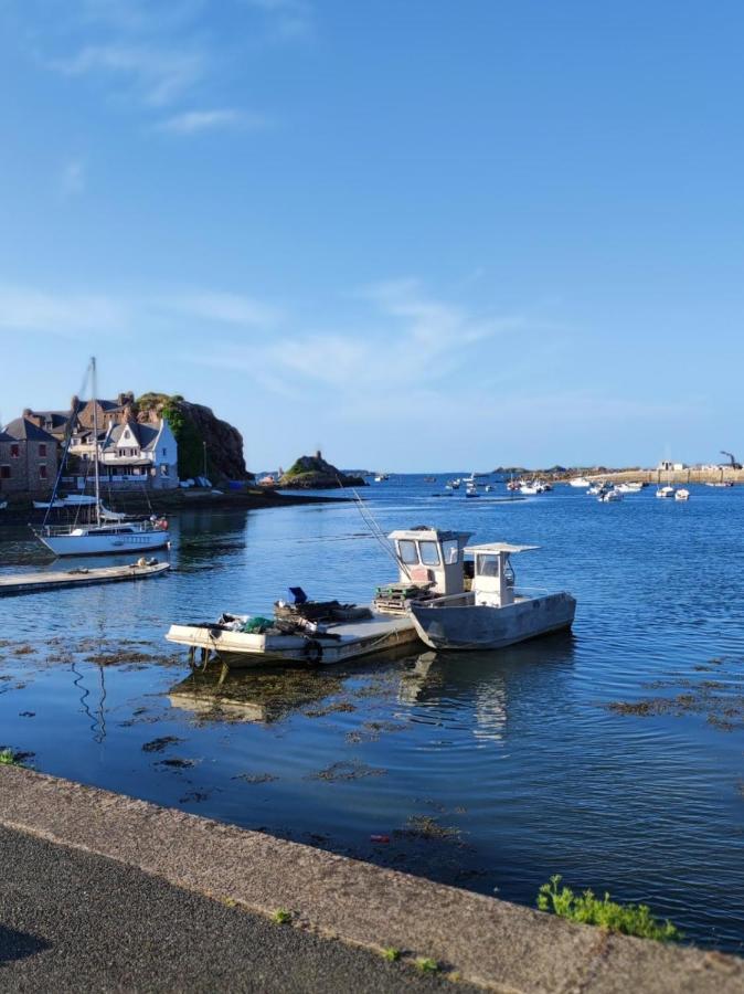 Les Chambres D'Hotes Du Port De Loguivy De La Mer Ploubazlanec Exteriör bild